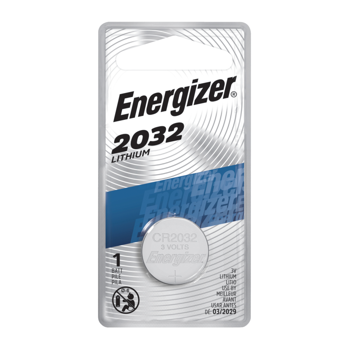 Pilas energizer botón 2032 3v (tira de 5u) - Distribuidora Pop