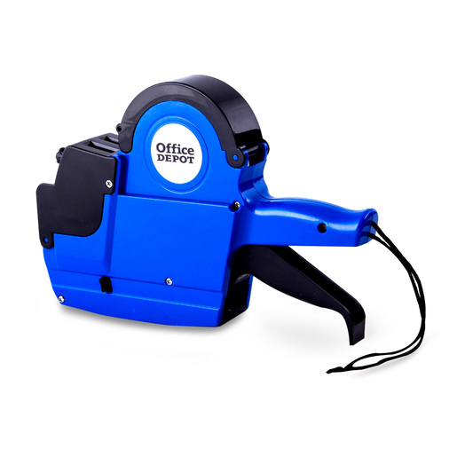 Etiquetadora Office Depot / 2 Líneas / Rojo