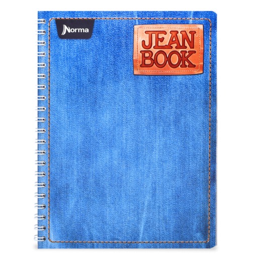 Cuaderno Profesional Norma Jean Book 3 Denim Cuadro Grande 100 hojas