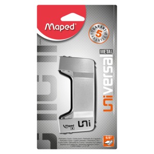 PERFORADORA MAPED UNIVERSAL 045200 (GRIS  2 ORIFICIOS  6 HOJAS)