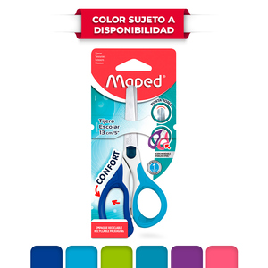 Tijeras Escolares Maped Sensoft 13 cm Punta Roma Tijeras Escolares Maped Sensoft 13 cm Punta Roma