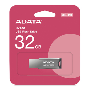 Memoria USB ADATA UV250 / 32gb / USB 2.0 / Metálico  Memoria USB ADATA UV250 / 32gb / USB 2.0 / Metálico