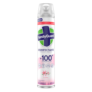 Desinfectante en Aerosol Family Guard Floral 400 ml Desinfectante en Aerosol Family Guard Floral 400 ml