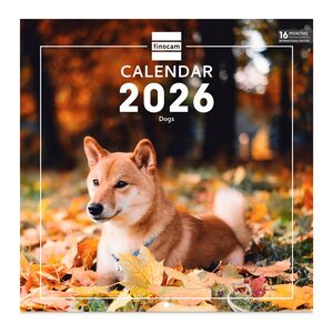 Calendario de Pared 2026 Finocam Dogs Calendario de Pared 2026 Finocam Dogs