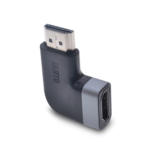 Adaptador Angular HDMI a HDM UB Negro Adaptador Angular HDMI a HDM UB Negro