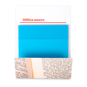 Notas Adhesivas Office Depot Pet 50 hojas Azul Notas Adhesivas Office Depot Pet 50 hojas Azul