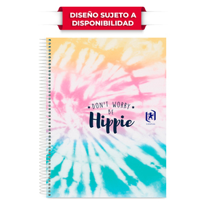 Cuaderno A5 European Tie Dye Raya 120 hojas Cuaderno A5 European Tie Dye Raya 120 hojas