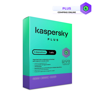 Antivirus Kaspersky Plus 5 Dispositivos 1 Año Antivirus Kaspersky Plus 5 Dispositivos 1 Año
