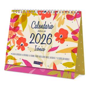 Calendario de Mesa 2026 Finomac Trendy Talkual Calendario de Mesa 2026 Finomac Trendy Talkual