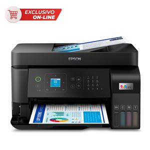 Impresora Multifuncional Epson EcoTank L5590 WiFi Negro/Color