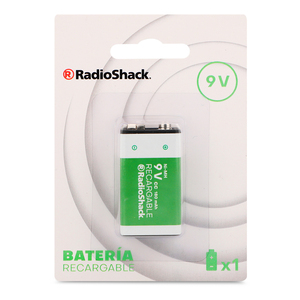 Batería Recargable NI-MH RadioShack 9 V Batería Recargable NI-MH RadioShack 9 V