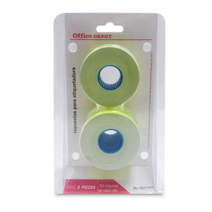 Repuestos para Etiquetadora Office Depot 5 piezas Repuestos para Etiquetadora Office Depot 5 piezas