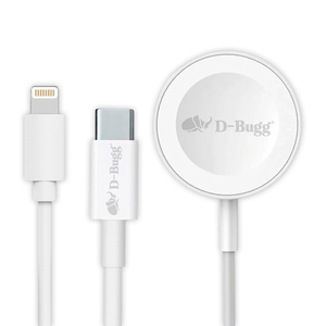 Cable 2 en 1 DBugg Blanco 1 m Cable 2 en 1 DBugg Blanco 1 m