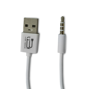 Cable USB A a Auxiliar DBugg Blanco 1 m Cable USB A a Auxiliar DBugg Blanco 1 m