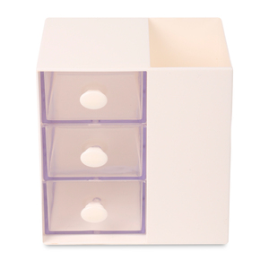 Organizador Office Depot 3 Cajones Blanco Organizador Office Depot 3 Cajones Blanco