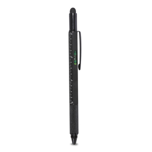 Pluma Retráctil Red Top Metálica Negro Pluma Retráctil Red Top Metálica Negro