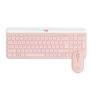 Teclado y Mouse Inalámbrico Logitech MK470 Rosa Teclado y Mouse Inalámbrico Logitech MK470 Rosa