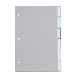 Separadores para Planeador Office Depot Esquela 12 piezas más Stickers Gris Separadores para Planeador Office Depot Esquela 12 piezas más Stickers Gris