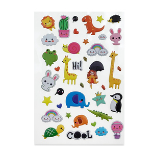 Stickers con Relieve Office Depot Infantil 1 hoja Stickers con Relieve Office Depot Infantil 1 hoja