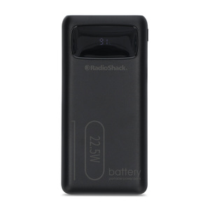 Powerbank Tipo C 10 000 mAh Pantalla Digital RadioShack Negro Powerbank Tipo C 10 000 mAh Pantalla Digital RadioShack Negro
