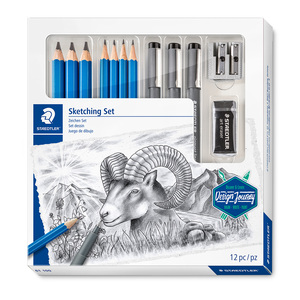 Set de Dibujo Staedtler 12 piezas Set de Dibujo Staedtler 12 piezas