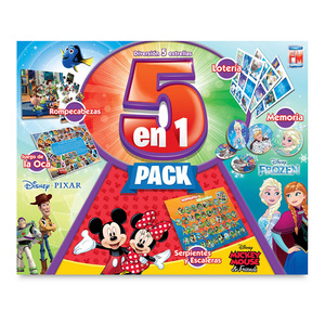 Juego de Mesa Play House Disney 5 en 1 Fotorama Juego de Mesa Play House Disney 5 en 1 Fotorama