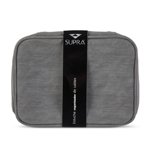 Estuche Organizador de Cables Supra Gris Oxford Estuche Organizador de Cables Supra Gris Oxford