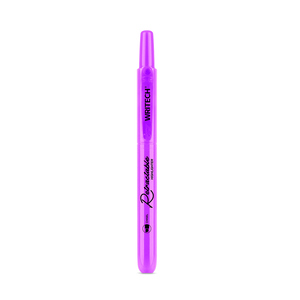 Marcatexto Retráctil Writech Punta Cincel Morado Marcatexto Retráctil Writech Punta Cincel Morado