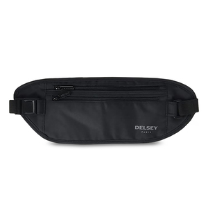 Cangurera para Dinero Delsey Negro Cangurera para Dinero Delsey Negro