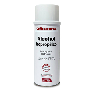 Alcohol Isopropílico Limpiador Office Depot Aerosol 340 ml Alcohol Isopropílico Limpiador Office Depot Aerosol 340 ml