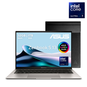 Laptop Asus Zenbook S 13 Oled Intel Core Ultra 7 13.3 pulg. 1tb SSD 32gb RAM