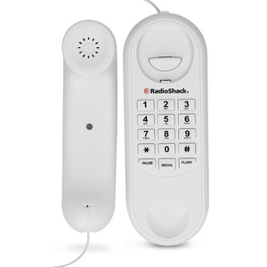 Teléfono Alámbrico RadioShack WIRED 233 Flash Blanco Teléfono Alámbrico RadioShack WIRED 233 Flash Blanco
