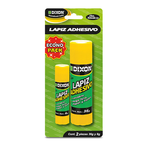 Lápiz Adhesivo en Barra Dixón Blanco 2 piezas Lápiz Adhesivo en Barra Dixón Blanco 2 piezas