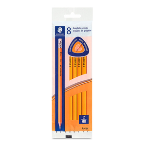 Lápices de Grafito No.2 Staedtler 8 piezas  Lápices de Grafito No.2 Staedtler 8 piezas