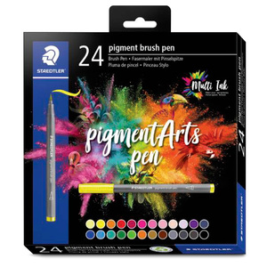 Plumones Pigment Arts Staedtler Colores Básicos 24 piezas 