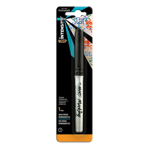 Marcador Permanente Bic Intensity Fino Negro Marcador Permanente Bic Intensity Fino Negro