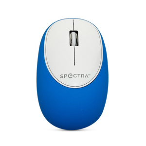 Mouse Inalámbrico Spectra 4 botones Azul con Blanco Mouse Inalámbrico Spectra 4 botones Azul con Blanco