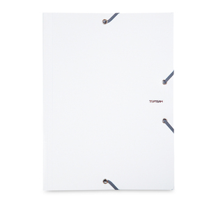 Folder con Elástico Carta Top Team Blanco Folder con Elástico Carta Top Team Blanco