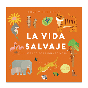 Libro Infantil VYR Editoras Abre y Descubre La Vida Salvaje Libro Infantil VYR Editoras Abre y Descubre La Vida Salvaje