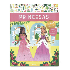 Libro Decorativo VR Editoras Princesas 500 stickers 