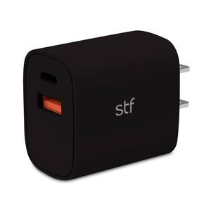 Cargador de Pared Tipo C Stuffactory ST-A36915 Supercharge 20 W Negro  Cargador de Pared Tipo C Stuffactory ST-A36915 Supercharge 20 W Negro