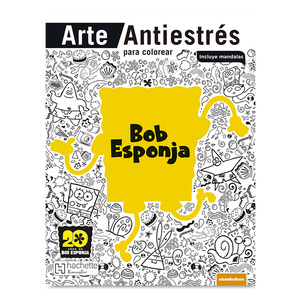 Libro para Colorear Nickelodeon Bob Esponja 64 páginas Libro para Colorear Nickelodeon Bob Esponja 64 páginas