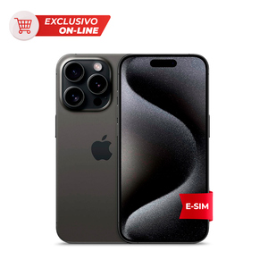 Apple iPhone 15 Pro Max 256GB 8GB e-SIM Negro Apple iPhone 15 Pro Max 256GB 8GB e-SIM Negro