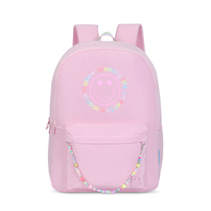 Mochila Escolar Marshmallow Happy Pink Rosa Pastel Mochila Escolar Marshmallow Happy Pink Rosa Pastel