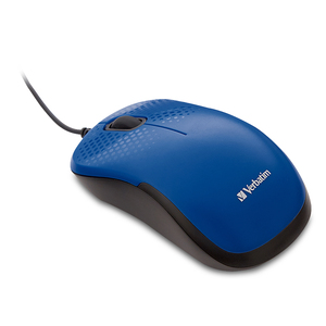 Mouse Óptico Alámbrico Verbatim VB70233 Azul  Mouse Óptico Alámbrico Verbatim VB70233 Azul