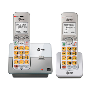 Teléfono Inalámbrico AT&T Blanco 2 piezas Teléfono Inalámbrico AT&T Blanco 2 piezas