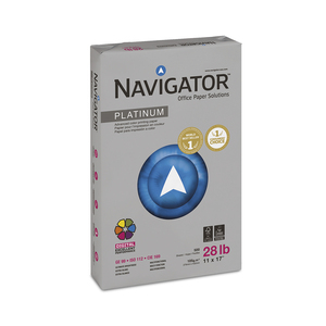 Papel Navigator Platinum Resma Doble Carta 105 gr 500 hojas Papel Navigator Platinum Resma Doble Carta 105 gr 500 hojas