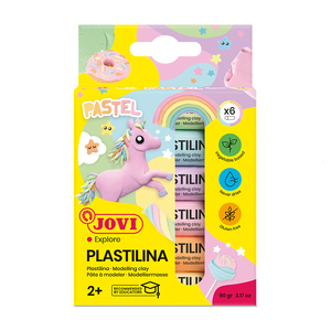 Barra de Plastilina Jovi Color Deluxe Pastel 6 piezas Barra de Plastilina Jovi Color Deluxe Pastel 6 piezas