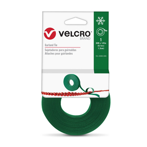 Sujetador para Guirnaldas Velcro Verde 9.1 m x 1.3 cm Sujetador para Guirnaldas Velcro Verde 9.1 m x 1.3 cm