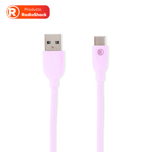 Cable USB 2.0 Tipo A a Tipo C RadioShack Lila 1 m Cable USB 2.0 Tipo A a Tipo C RadioShack Lila 1 m